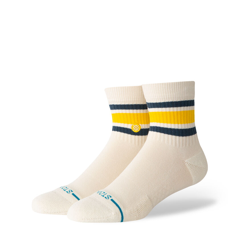 Quarter-length socks