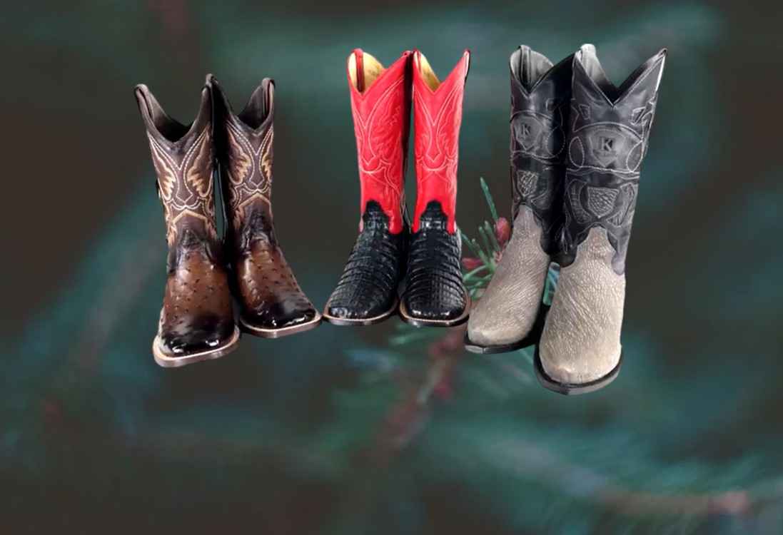 Cowhide boots