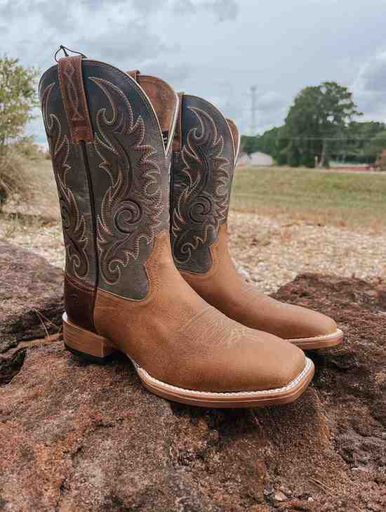 cowhide boots