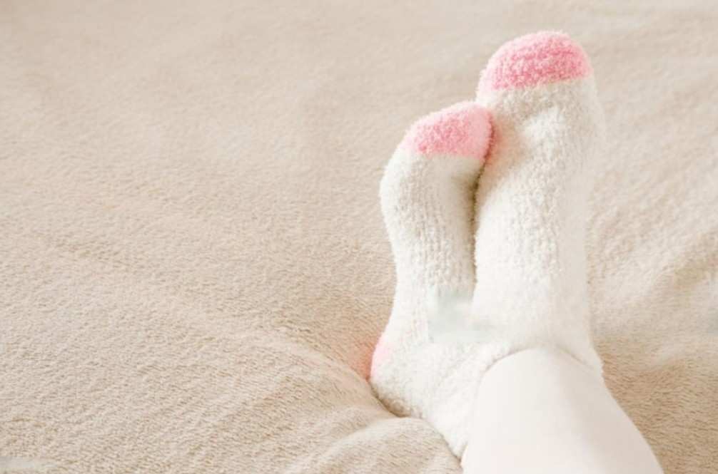 fuzzy socks