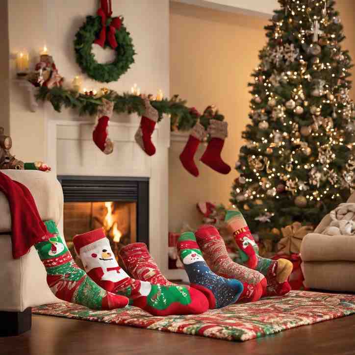 Kids Christmas socks