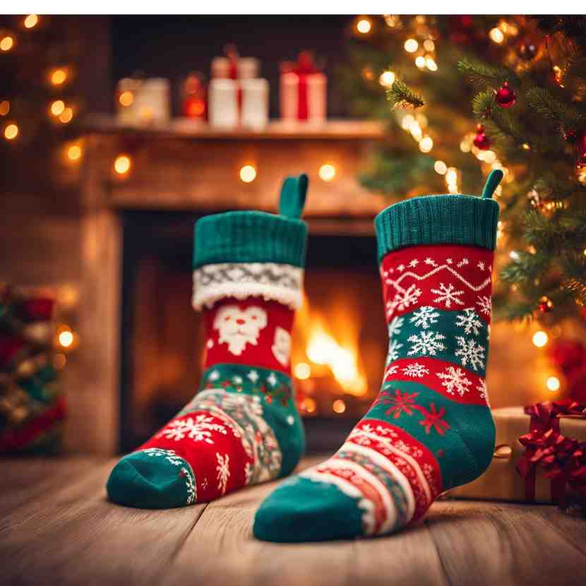 Kids Christmas socks